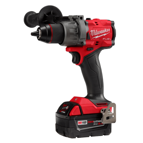KIT TALADRO 1/2" M18 FUEL CON BATERÍAS Y CARGADOR MILWAUKEE
