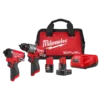 KIT TALADRO Y DESTORNILLADOR COMPACTO M12 MILWAUKEE