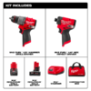 KIT TALADRO Y DESTORNILLADOR COMPACTO M12 MILWAUKEE