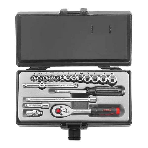 Juego de Dados 1/4" 4 - 14 mm (2203-5)