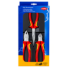 002012 JUEGO DE ALICATES AISLADOS 1000V 3 PZS. KNIPEX