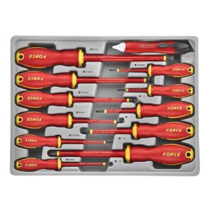 JUEGO DESTORNILLADORES AISLADOS 1000V 7(-) 4(+) 1(T) FORCE