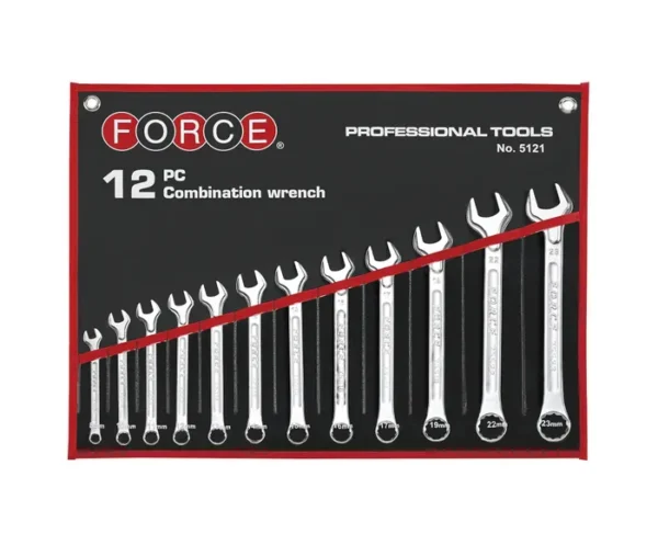 5121C_1 JUEGO DE LLAVES PUNTA-CORONA 8-23 MM FORCE