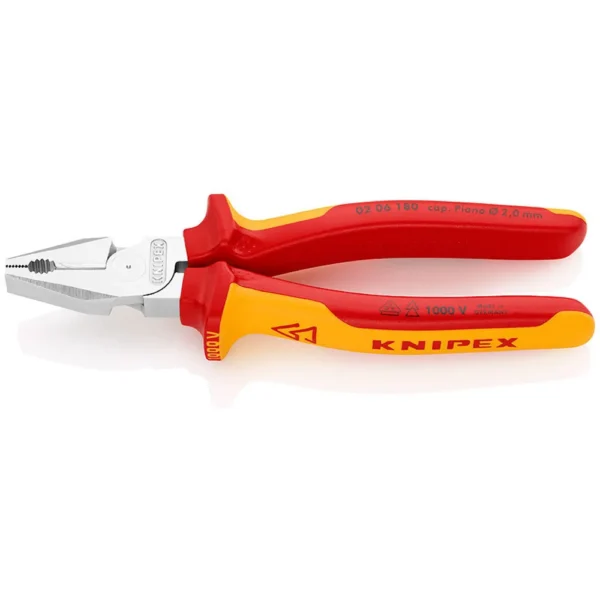 0206200_1 ALICATE UNIVERSAL DE FUERZA 8" 1000V KNIPEX