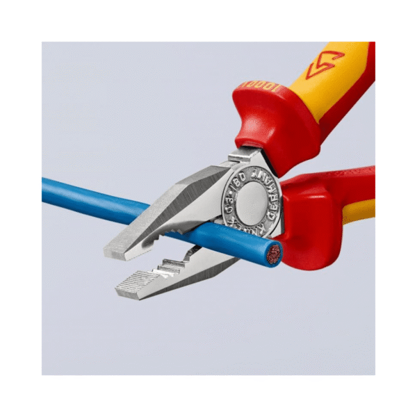 0206200_2 ALICATE UNIVERSAL DE FUERZA 8" 1000V KNIPEX