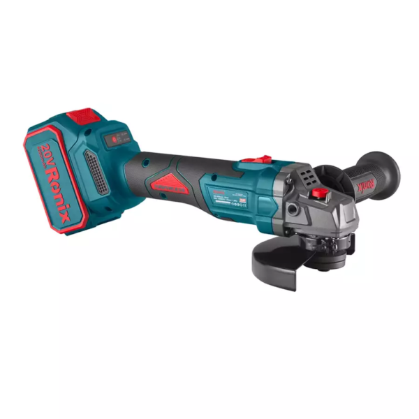 8680_3 ESMERIL ANGULAR INALÁMBRICO 125MM RONIX 8680 4.5" 20V