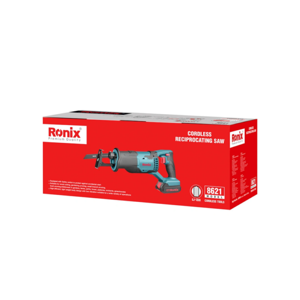 SIERRA DE SABLE INALÁMBRICA RONIX 8621 20V