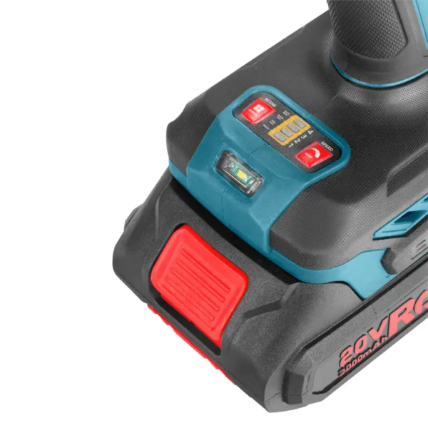 KIT TALADRO PERCUTOR INALÁMBRICO RONIX 8905 40V SIN ESCOBILLAS + ATORNILLADOR DE IMPACTO RONIX 8653 20V 230NM